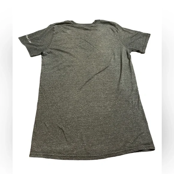 Gray, White, and Green “Social Good Vibes Only Blackbaud” Gildan T-shirt - Picture 2 of 3